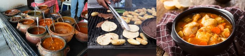 Comida Típica de Guatemala - Guisados y Tortillas