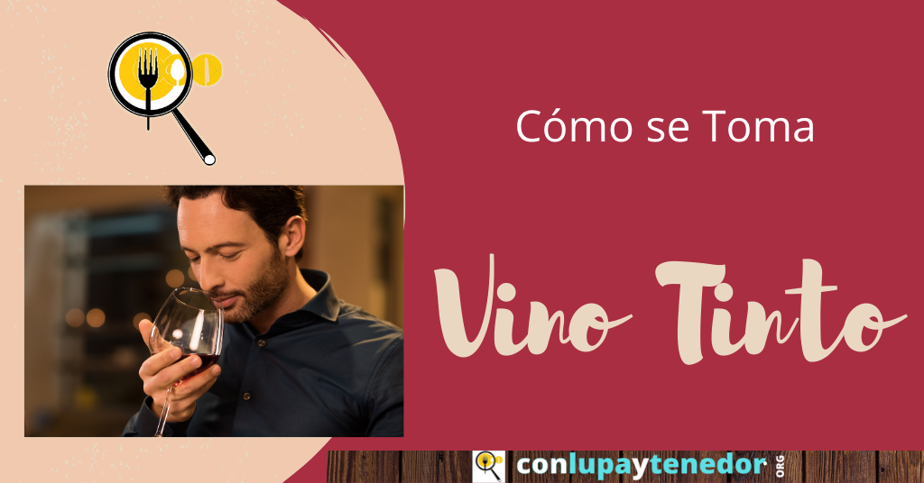 Cómo se Toma Vino Tinto