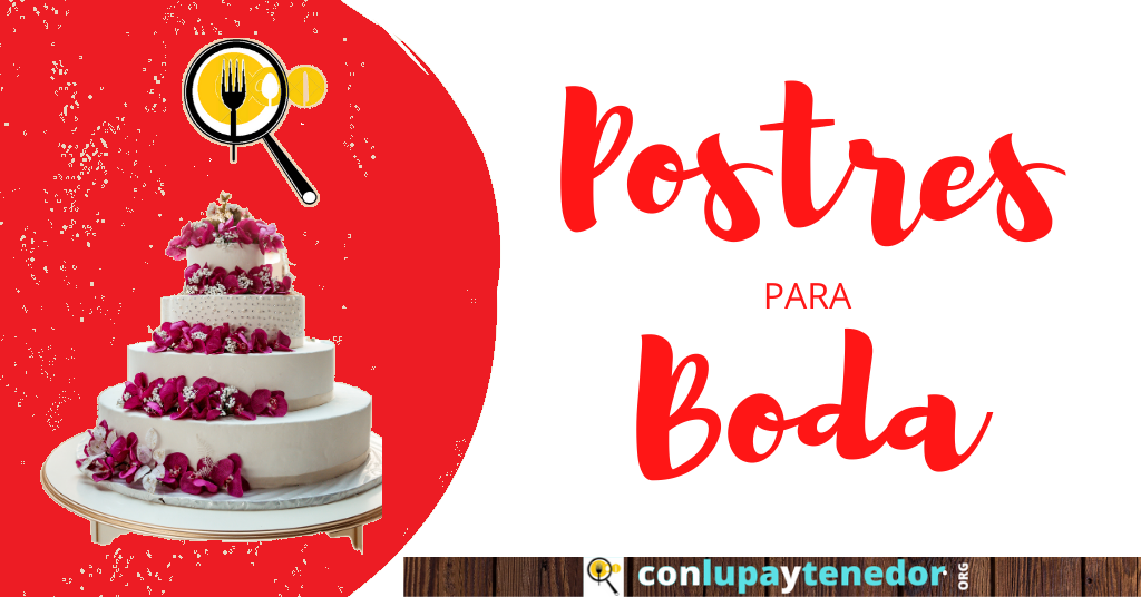 Mesa de Postres Para Boda