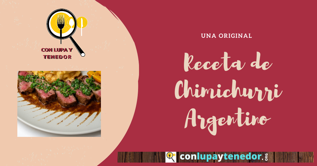 Receta de Chimichurri Argentino