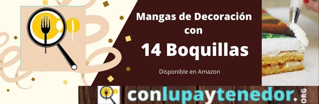 Recetas de Comida Saludable - Manga de Repostería Disponible en Amazon