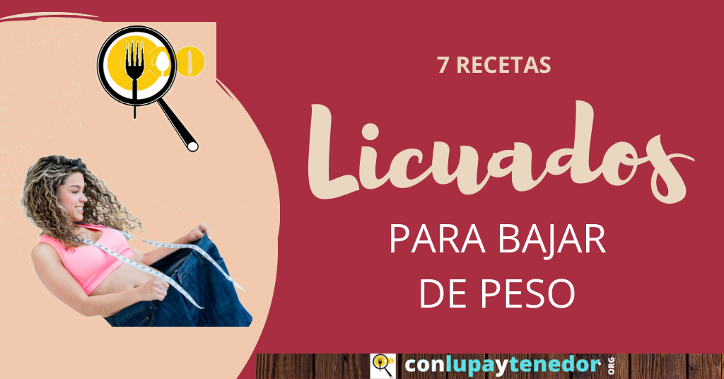 Recetas de Licuados Para Bajar de Peso